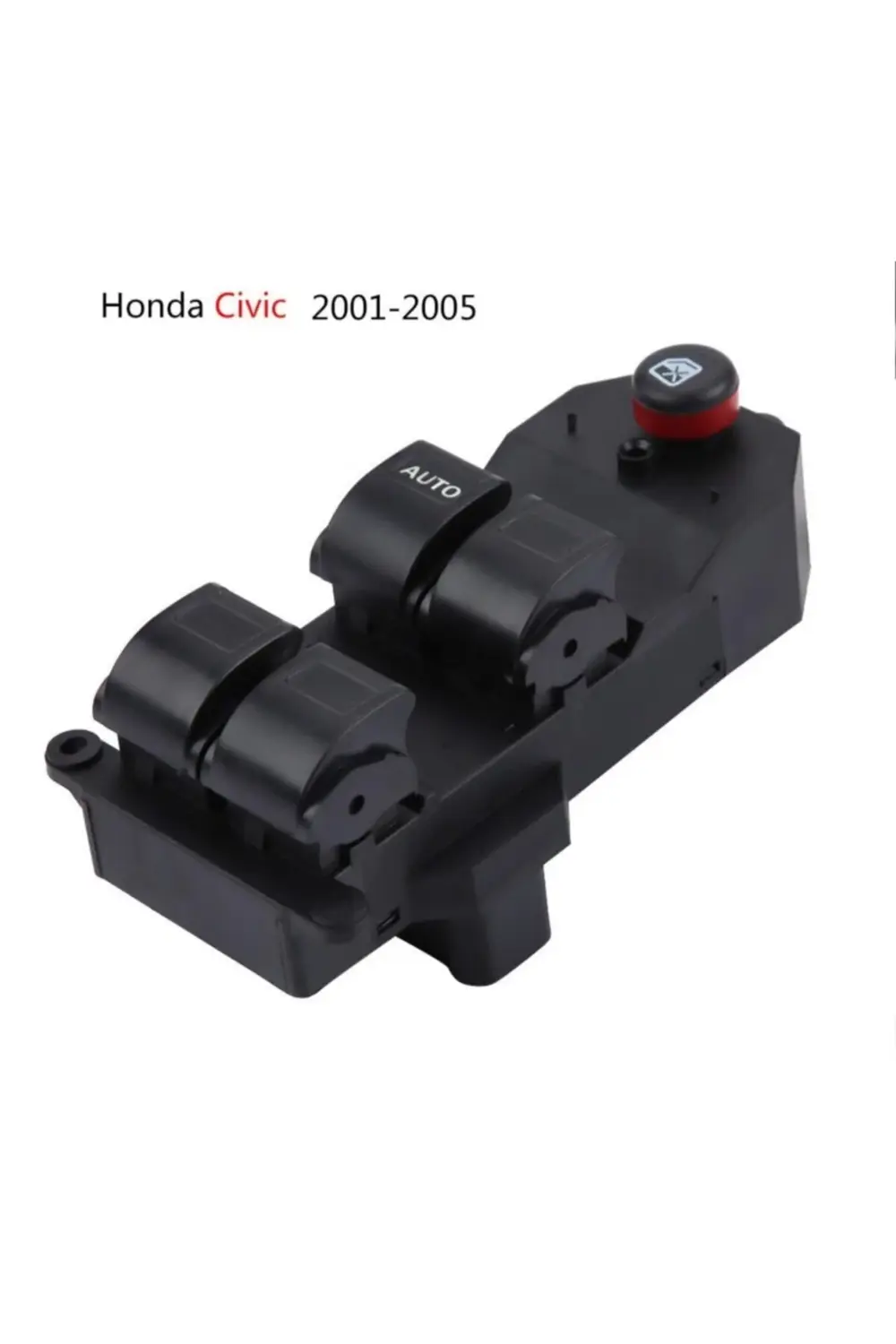 Honda Civic 2001 2006 Model Cam Sol Dörtlü Düğmesi
