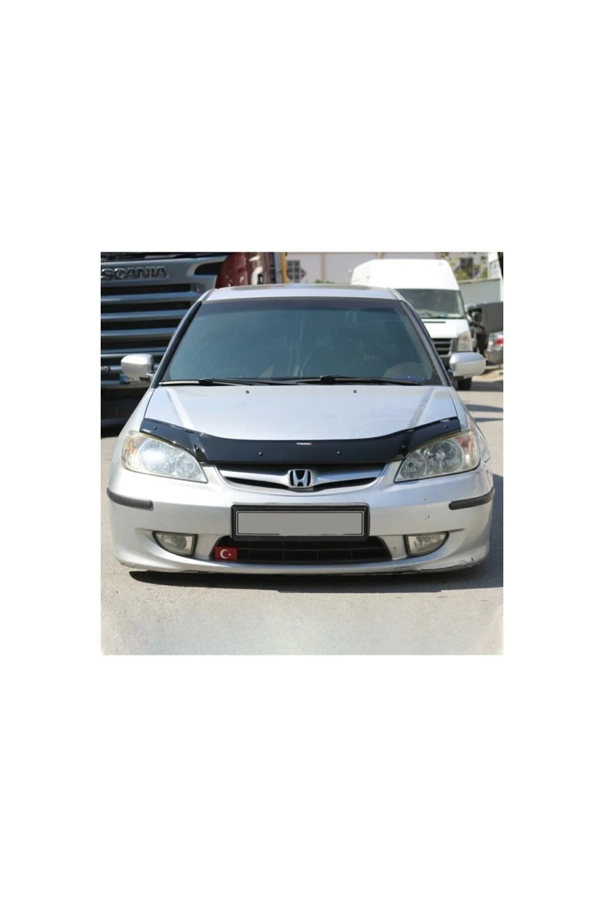Honda Civic 2001-2006 Euro Cap Kaput Rüzgarlığı