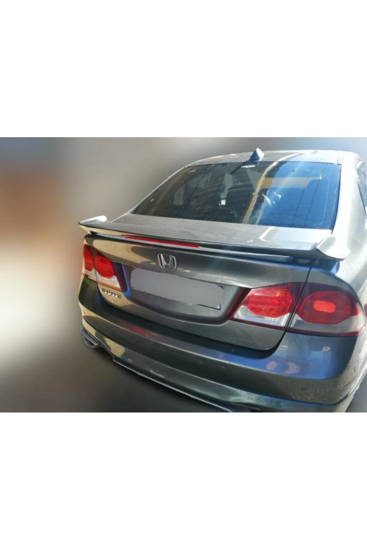 HONDA CİVİC 2006-2011 ASTARLI YARASA IŞIKLI SPOİLER - Görsel 2