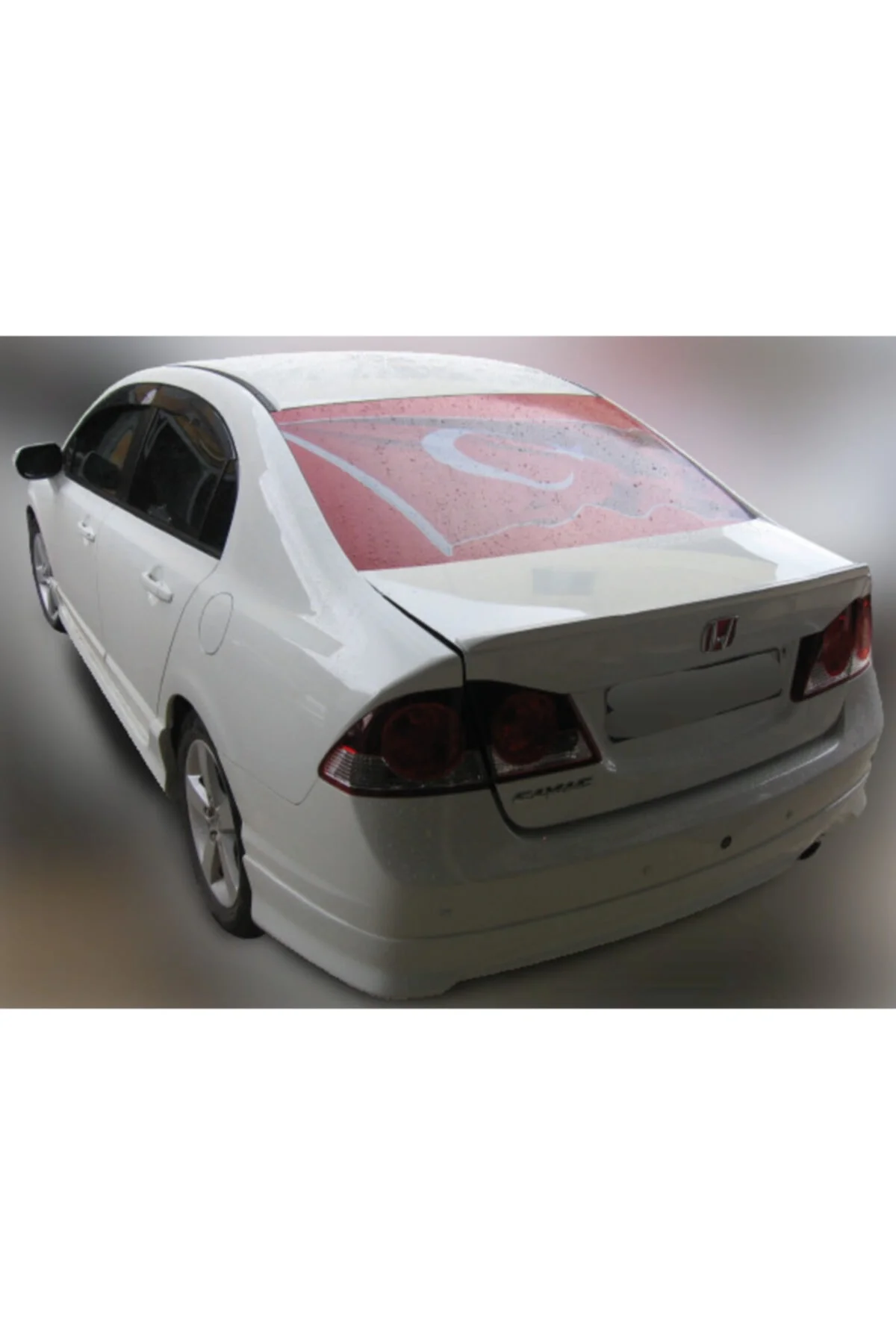Honda Civic 2006-2010 Ince Astarlı Spoiler