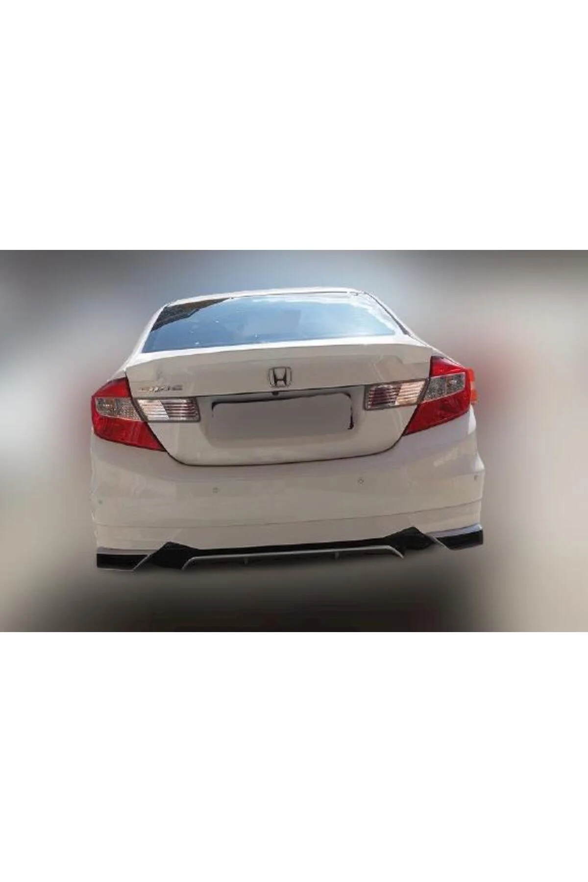 HONDA CİVİC 2012-2016 ASTARLI DİFÜZÖRLÜ ARKA KARLIK