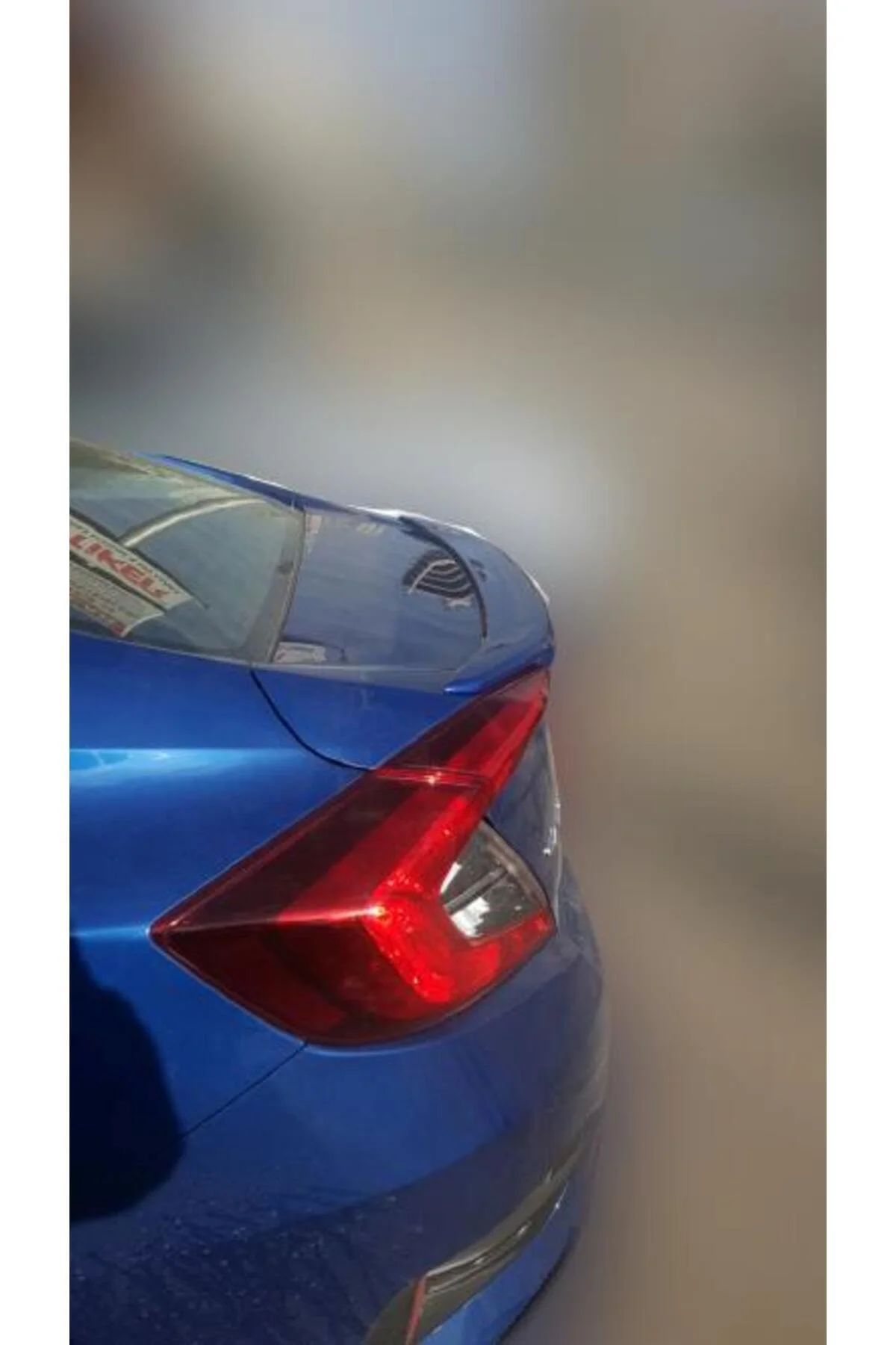 HONDA CİVİC 2016-2019 ASTARLI ORJİNAL ANATOMİK SPOILER