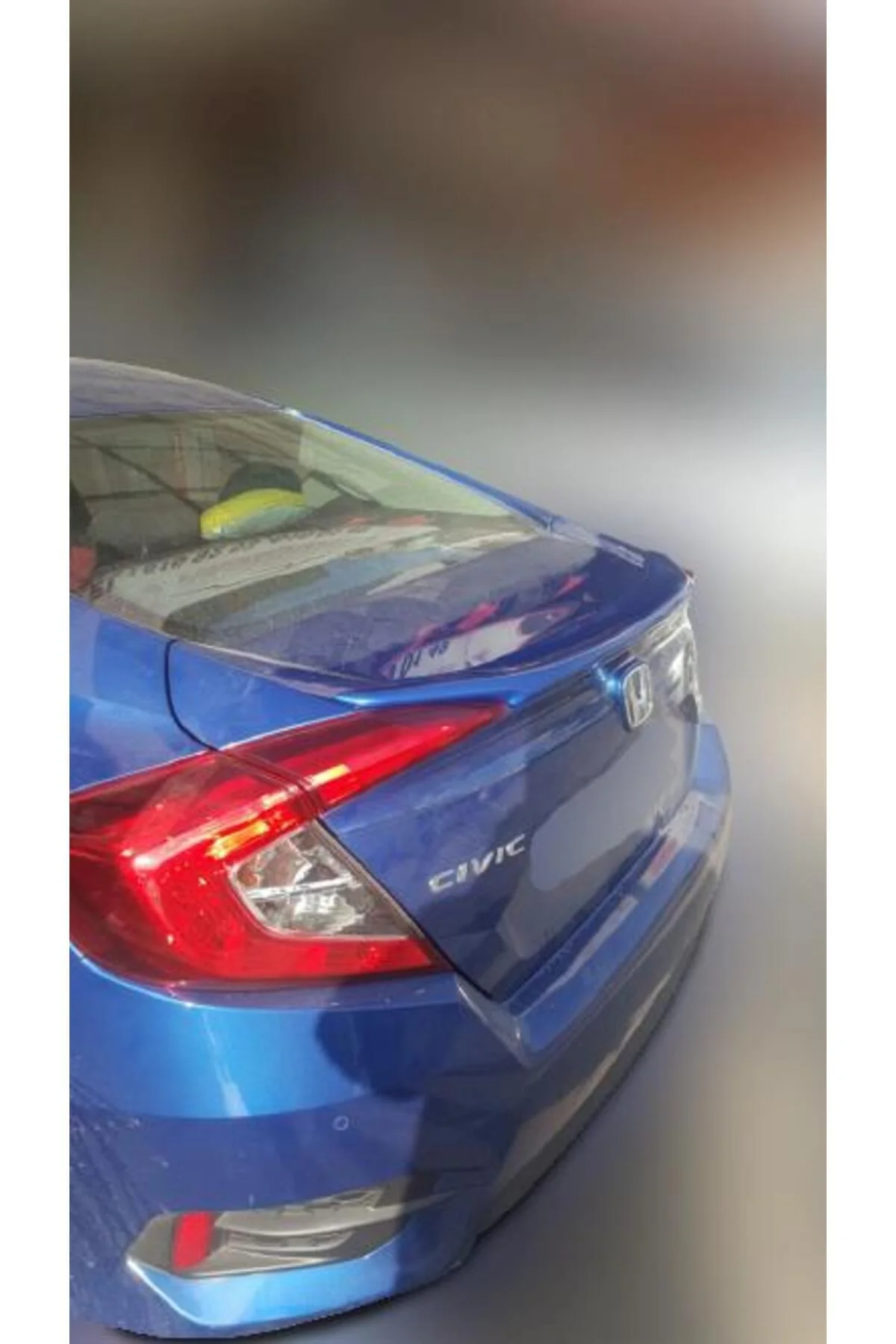 HONDA CİVİC 2016-2019 ASTARLI ORJİNAL ANATOMİK SPOILER