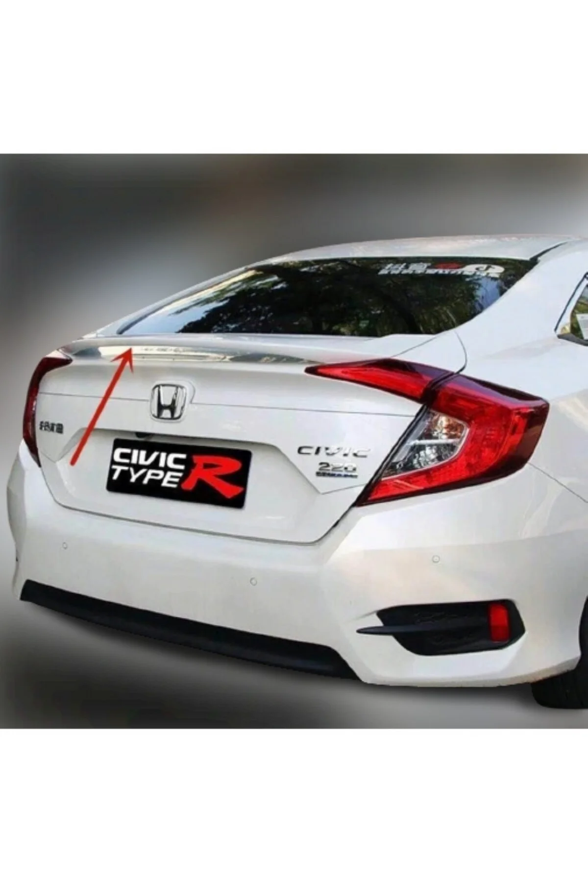 HONDA CIVIC 2017-2019 ASTARLI MC SPOILER