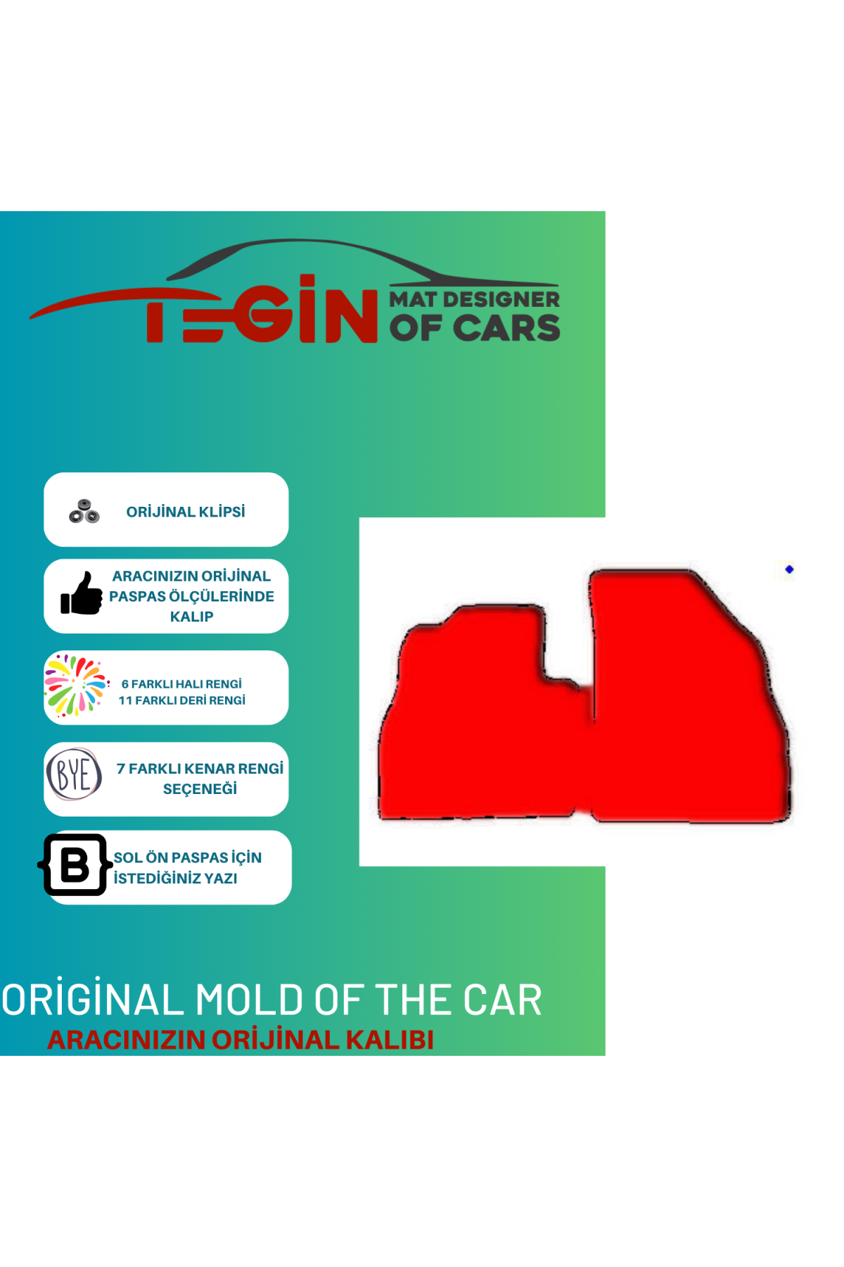 Honda Civic Eg 1991-1995 Hatchback Prime Siyah Kırmızı Deri Mavi 