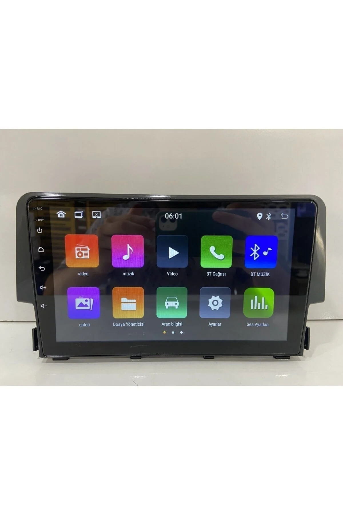 Honda Civic Fc5 Android Carplay Multimedya Navigasyon Kamera Uyumlu