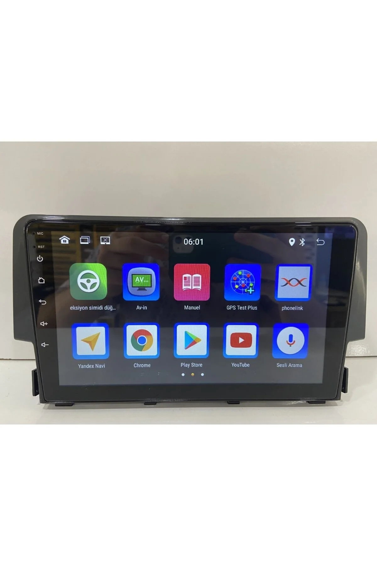Honda Civic Fc5 Android Carplay Multimedya Navigasyon Kamera Uyumlu