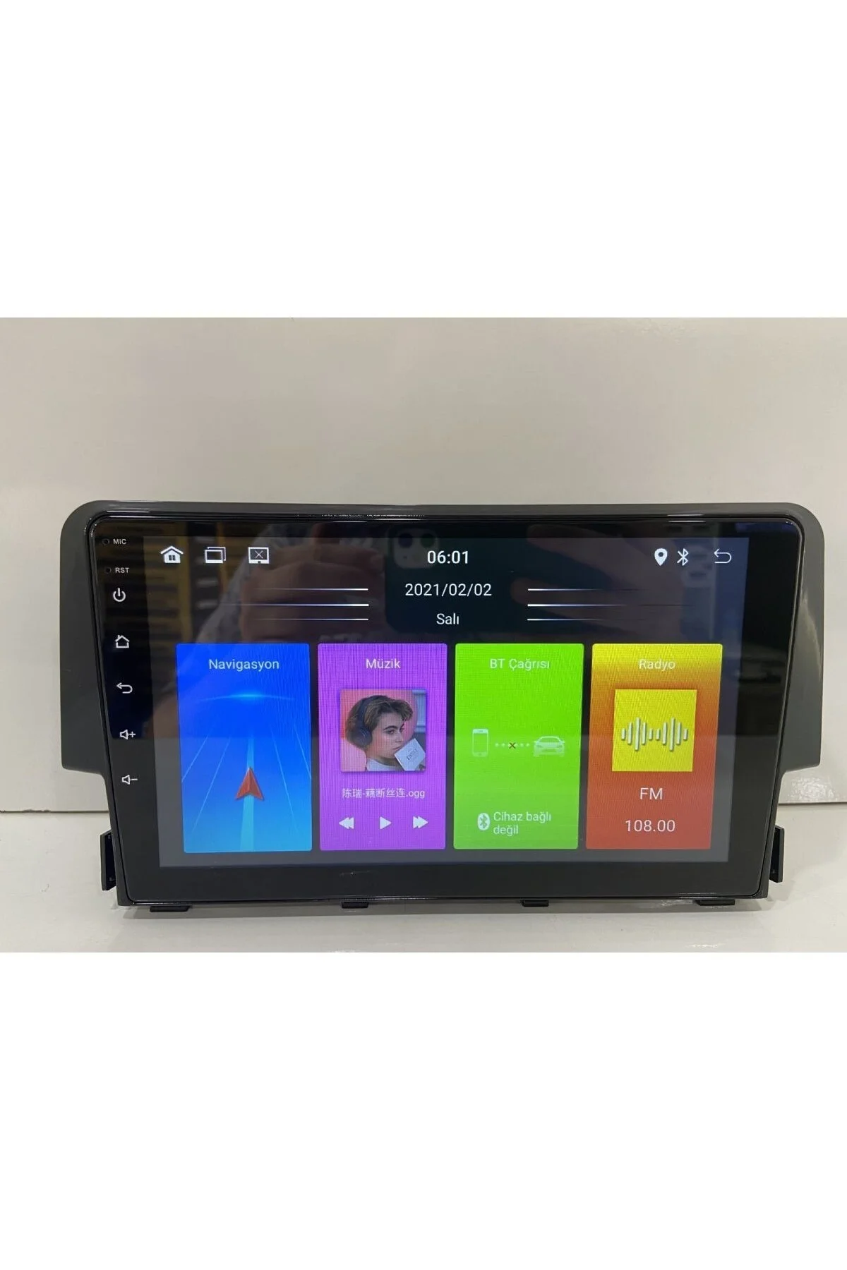 Honda Civic Fc5 Android Carplay Multimedya Navigasyon Kamera Uyumlu