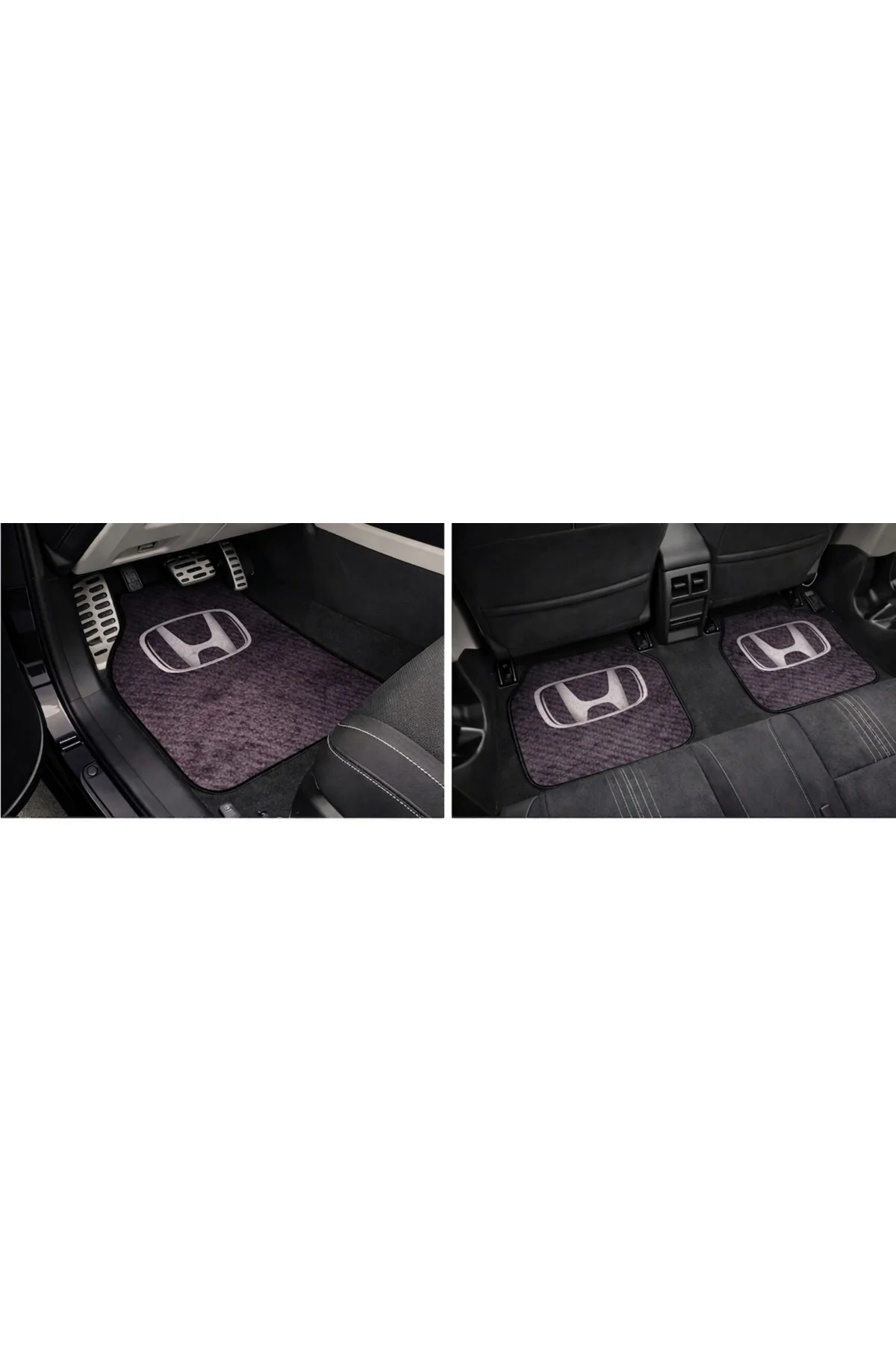 Honda Civic HB 2022 Uyumlu 4 Parça, Yıkanabilir,Kaymaz Taban Halı Paspas