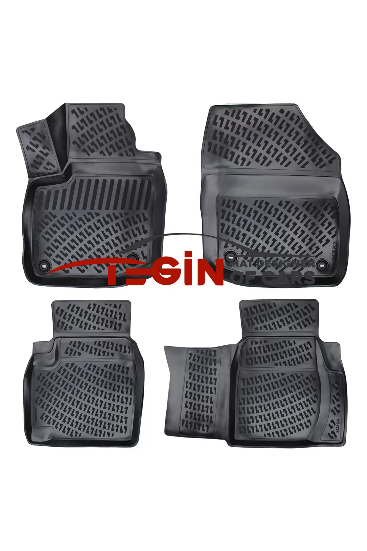 Honda Civic HB Bagaj Havuzu + Siyah 3D Paspas 2012 - 2016