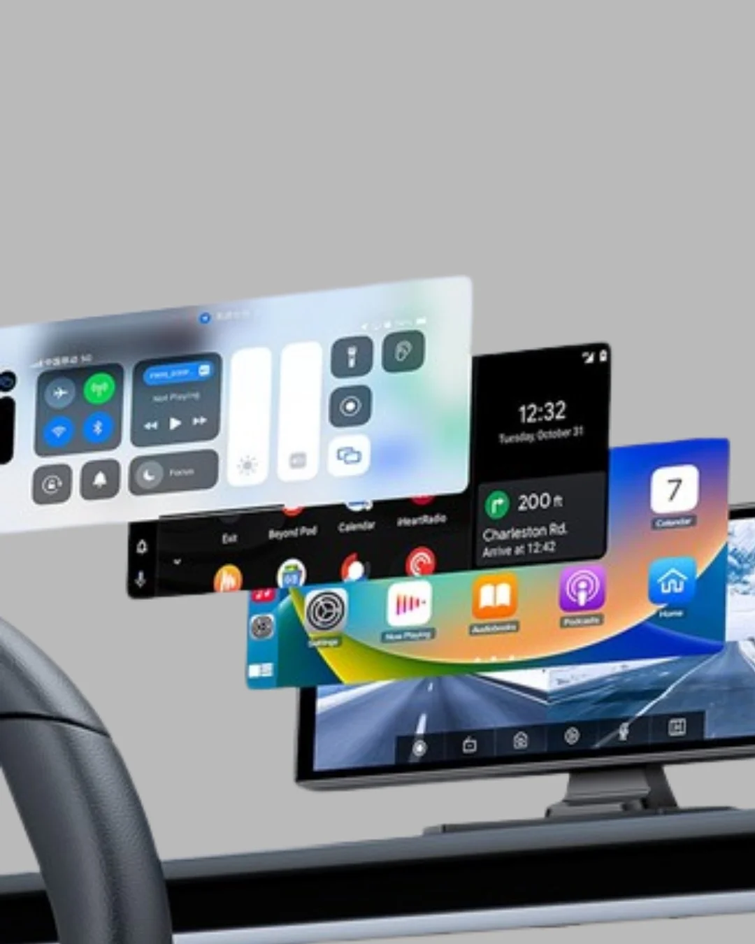 Honda Civic, Jazz, HR-V, CR-V, Nissan Qashqai, Micra, Juke,Uyumlu Kablosuz CarPlay &amp; Android Auto Multimedya – Geri Görüş Kameralı Fiyatı, Yorumları ve Özellikleri
