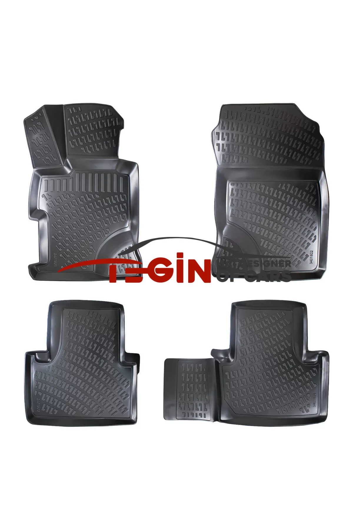 Honda Civic sedan Bagaj Havuzu + Siyah 3D Paspas 2002