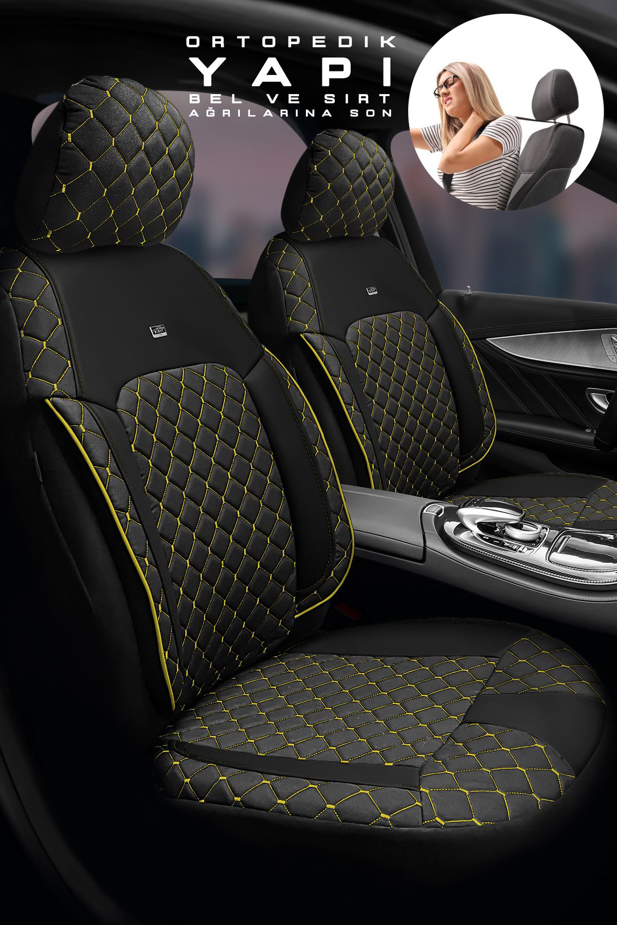 Honda Civic Sedan 2012-2015 Aracınıza Uyumlu Koltuk Kılıfı Jakar 