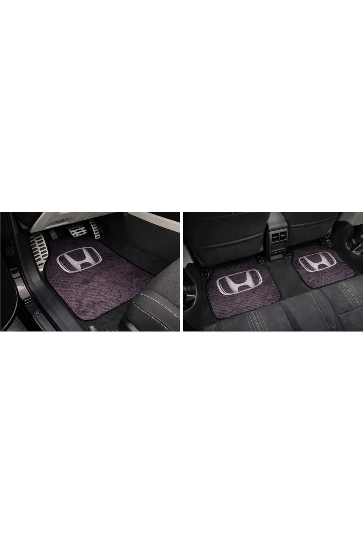 Honda Civic Sedan 2015 Uyumlu 4 Parça, Yıkanabilir,Kaymaz Taban Halı Paspas