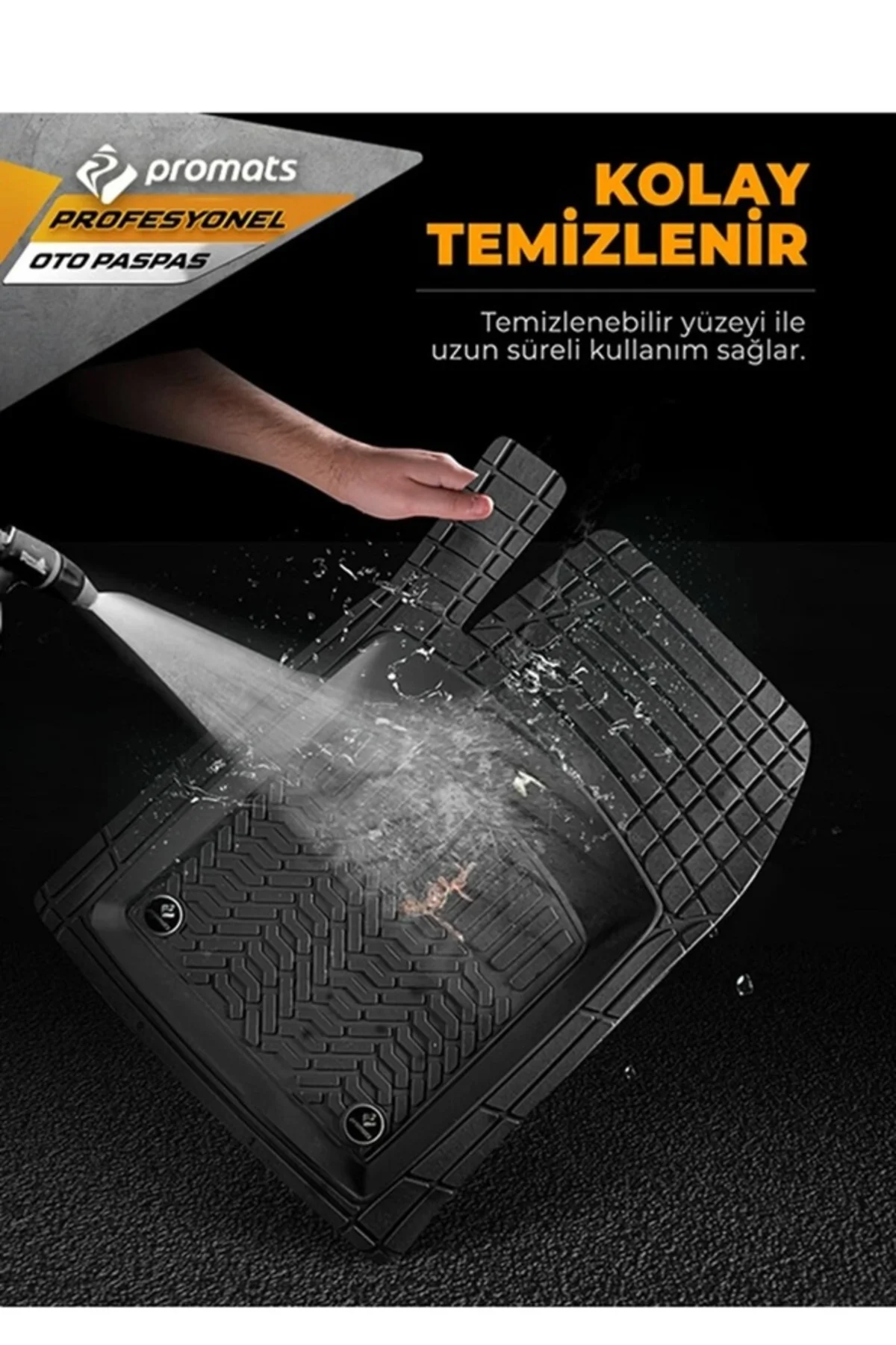 Honda Civic Sedan 2010 Uyumlu 3,5 Cm Derin Havuzlu Pro Siyah Oto 