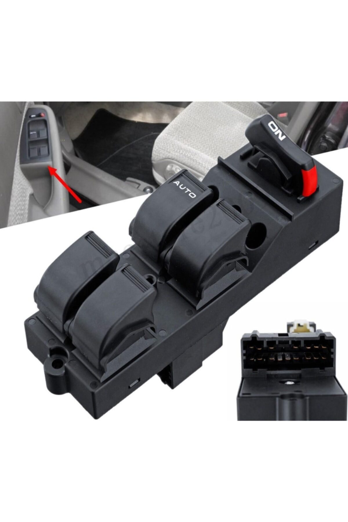 Honda Civic Sol Dörtlü Cam Açma Düğmesi Anahtarı 1996--2000