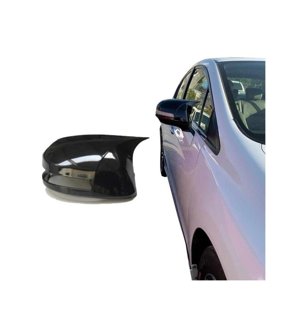 Honda Civic Uyumlu Fb7 (2012-2016) Batman Yarasa Ayna Kapağı (Par