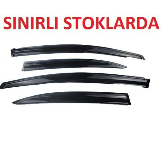 Honda Civic Uyumlu Fb7 Cam Rüzgarlığı Mugen 4' Lü Sunplex