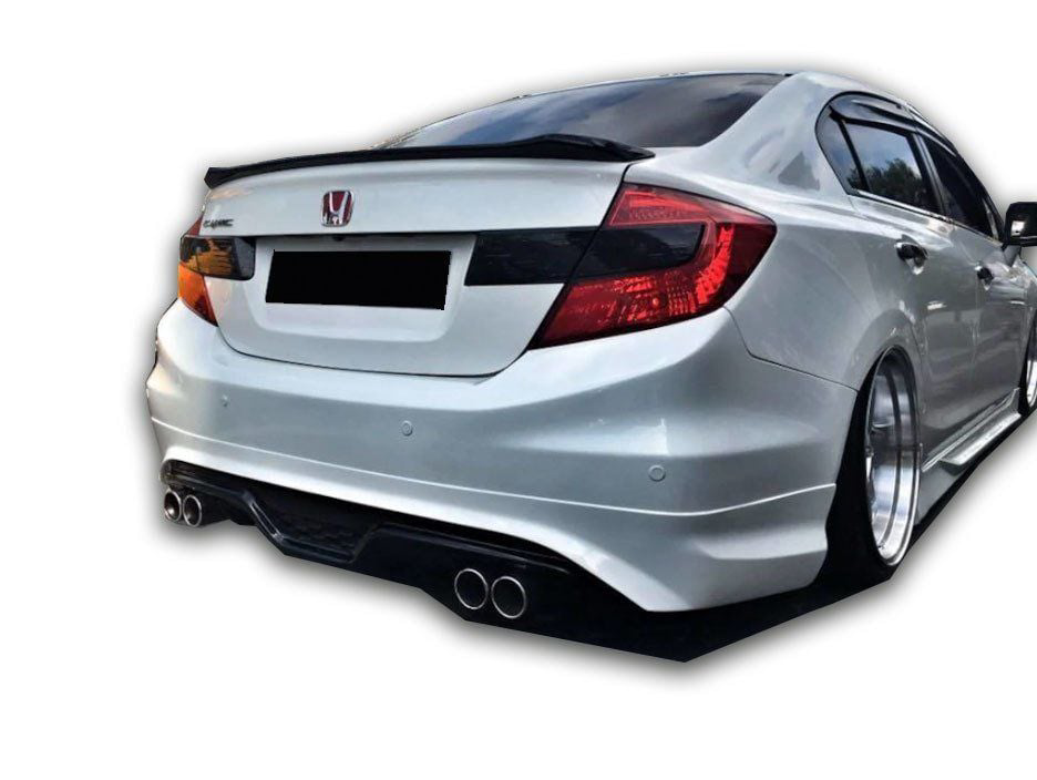 Honda Civic Uyumlu Fb7 (2012-2016) Anatomik (Yarasa) Spoiler (Pla