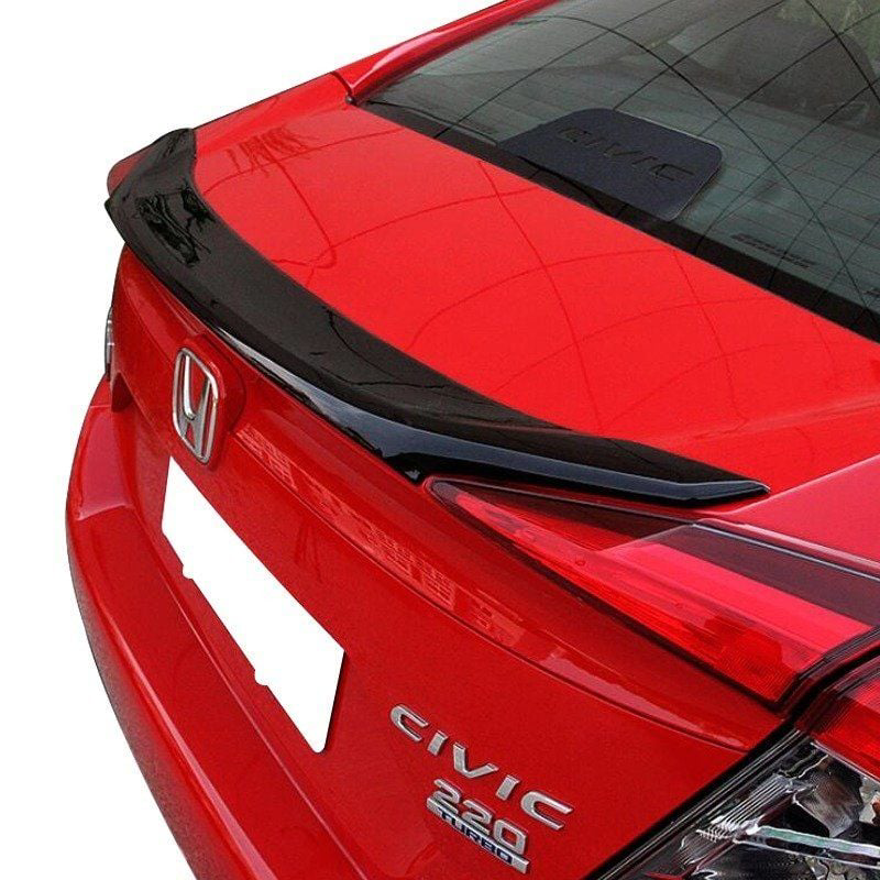 Honda Civic Uyumlu Fc5 Sedan (2015-2018) Sonrası Spoiler (Plastik