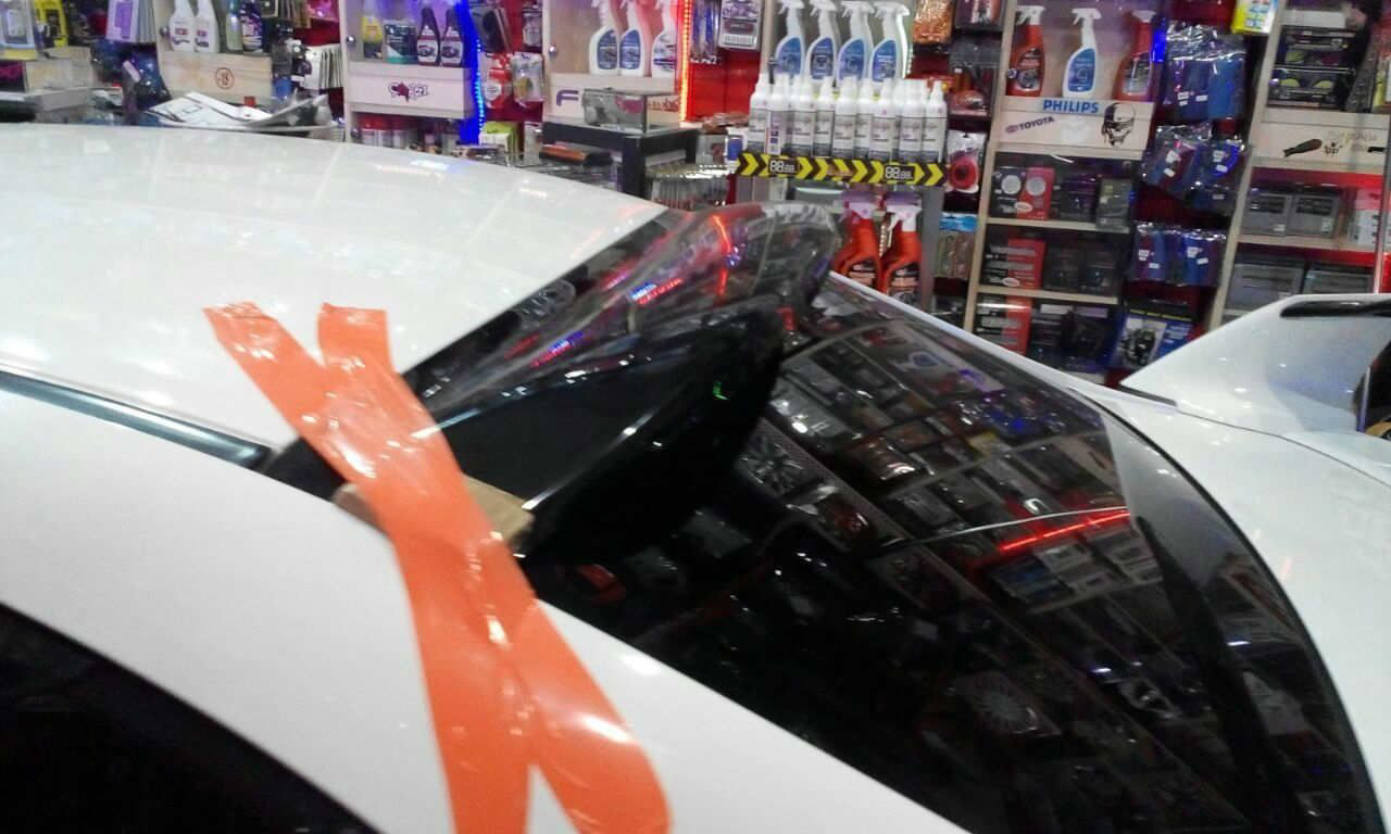 Honda Civic Uyumlu Fc5 Cam Üstü Spoiler