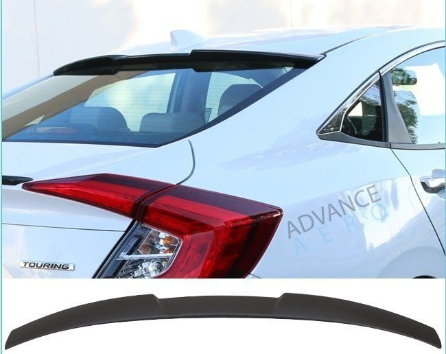Honda Civic Uyumlu Fc5 Cam Üstü Spoiler Beyaz Boyalı Honda Civic Uyumlu Fc5 Cam Üstü Spoiler Beyaz Boyalı