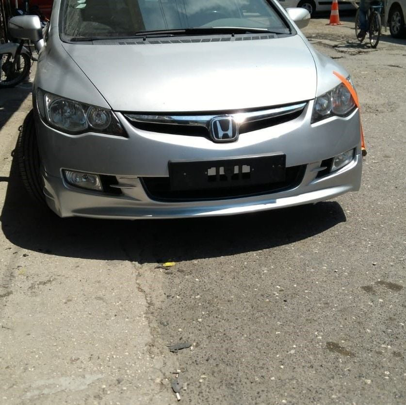 Honda Civic Uyumlu Ön Tampon Eki Mugen Modeli 2006-2012 Boyalı Pa