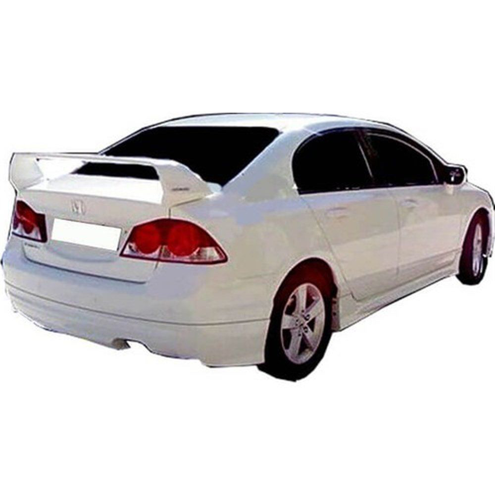 Honda Civic Uyumlu 7 Spoiler Bagaj Yüksek (Işıklı) Fiber 2001-200