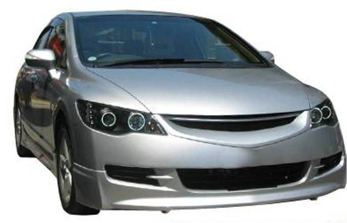 Honda Civic Uyumlu Fd6 (2006-2009) Makyajsız Ön Tampon Ek (Plasti Honda Civic Uyumlu Fd6 (2006-2009) Makyajsız Ön Tampon Ek (Plasti