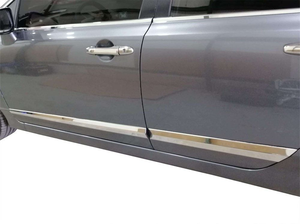 Drs Tuning Honda Civic Uyumlu 8 Yan Kapı Çıtası 4 Parça Çelik 2006-2011