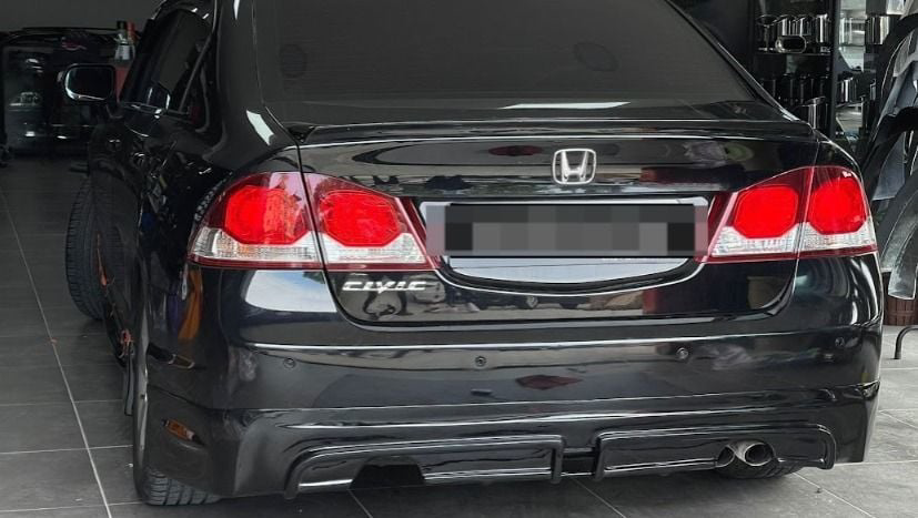 Honda Civic Uyumlu Fd6 (2006-2011) Mugen Rr Sağ Sol Çift Çıkış Ar Honda Civic Uyumlu Fd6 (2006-2011) Mugen Rr Sağ Sol Çift Çıkış Ar