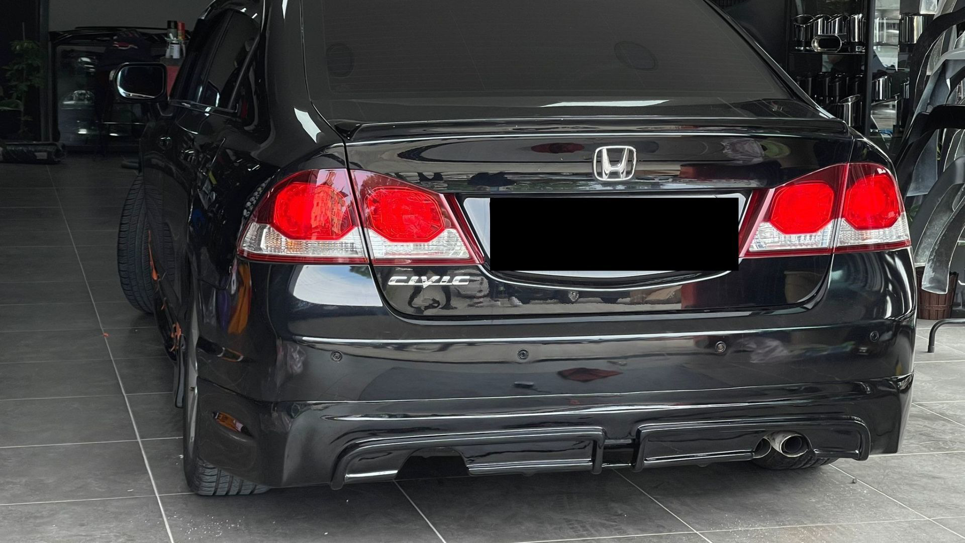 Honda Civic Uyumlu Arka Tampon Eki Ve Ön Tampon Eki 2006-2012 Boy
