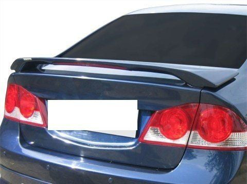 Honda Civic Uyumlu 8 Spoiler Bagaj Yüksek (Işıklı) Fiber 2006-201