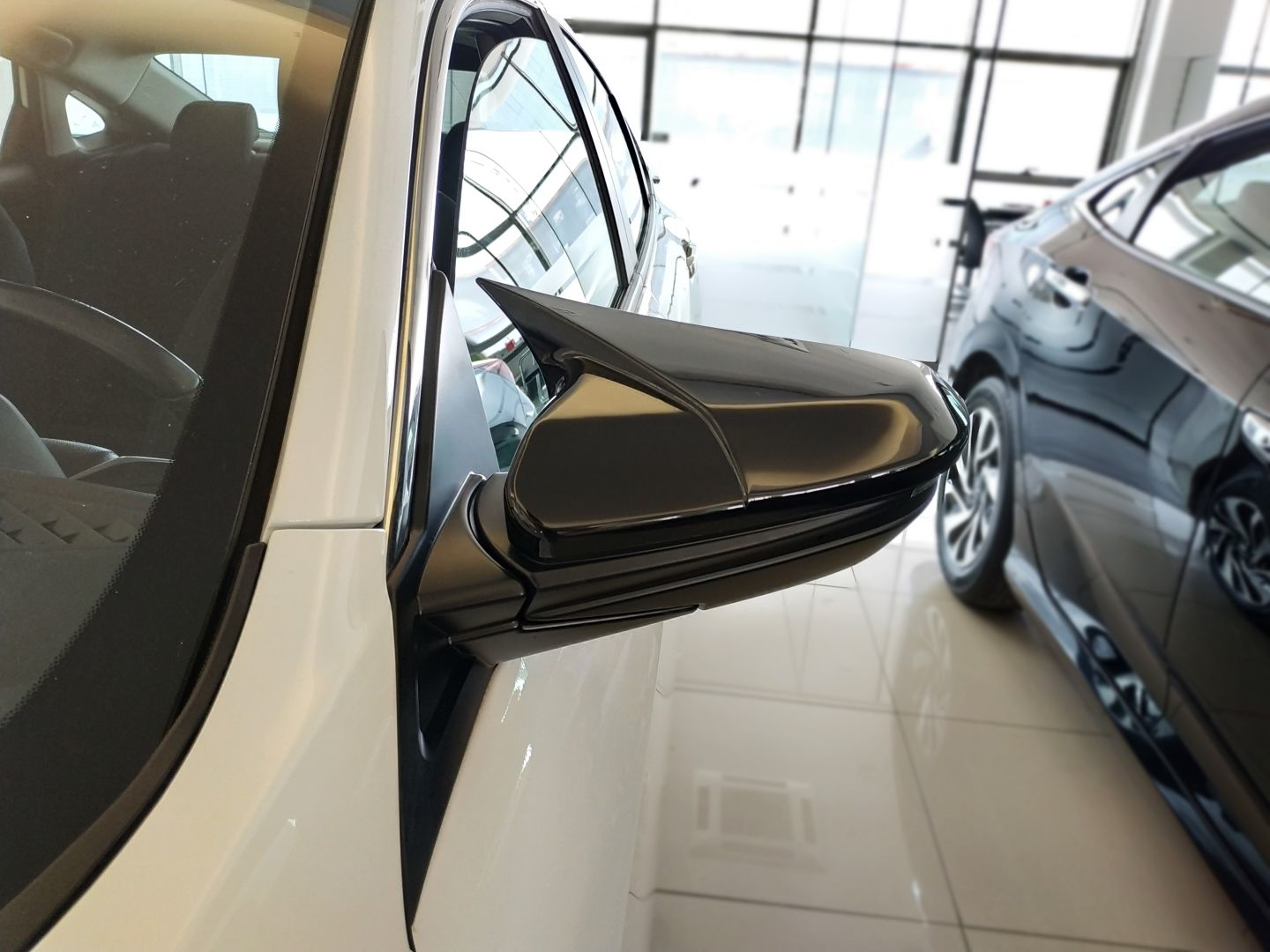 Honda Civic Uyumlu Fc5 2016-2020 Yarasa Ayna Kapağı