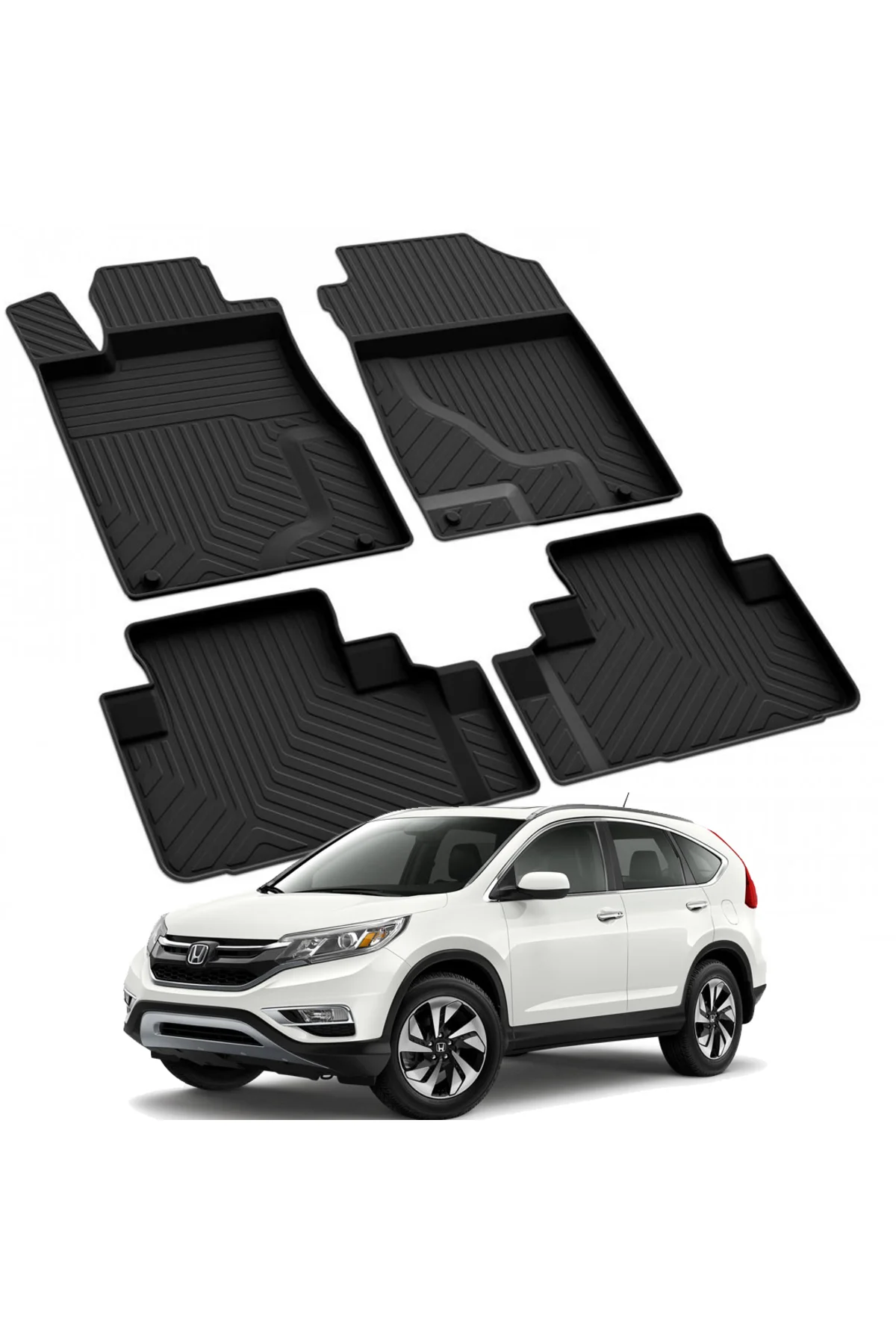 Honda CR-V 4 2013-2016  Model Yılları İçin Uyumlu Yeo 4D Havuzlu Paspas Takımı Fiyatı, Yorumları ve Özellikleri