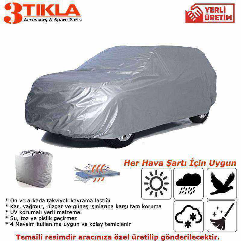 Honda CR-V III 2006-2012 4 Mevsim Kullanımlı, Su ve Toz dan Koruy