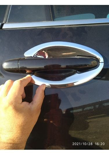 Honda Cr-V Uyumlu 2013 2017 Dış Kapı Kolu İç Kaplama ABS Krom Par