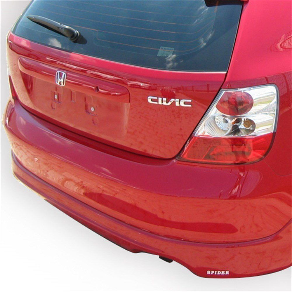 Honda Euro Uyumlu Civic Arka Tampon Altı (Type-R Md) Fiber 2001-2