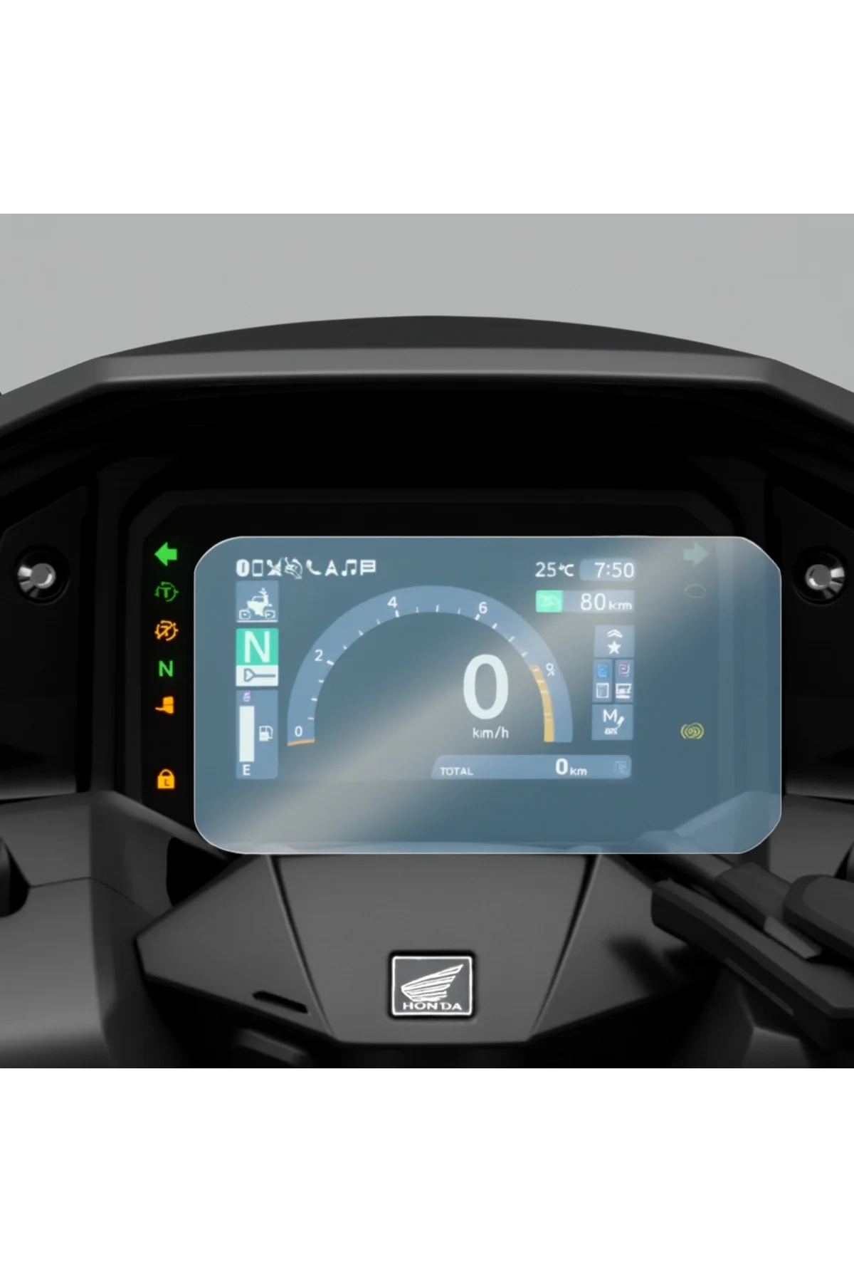 Honda Forza 250 2024-2025 Makyajlı Kasa 5 inç Gösterge Panel Uyum