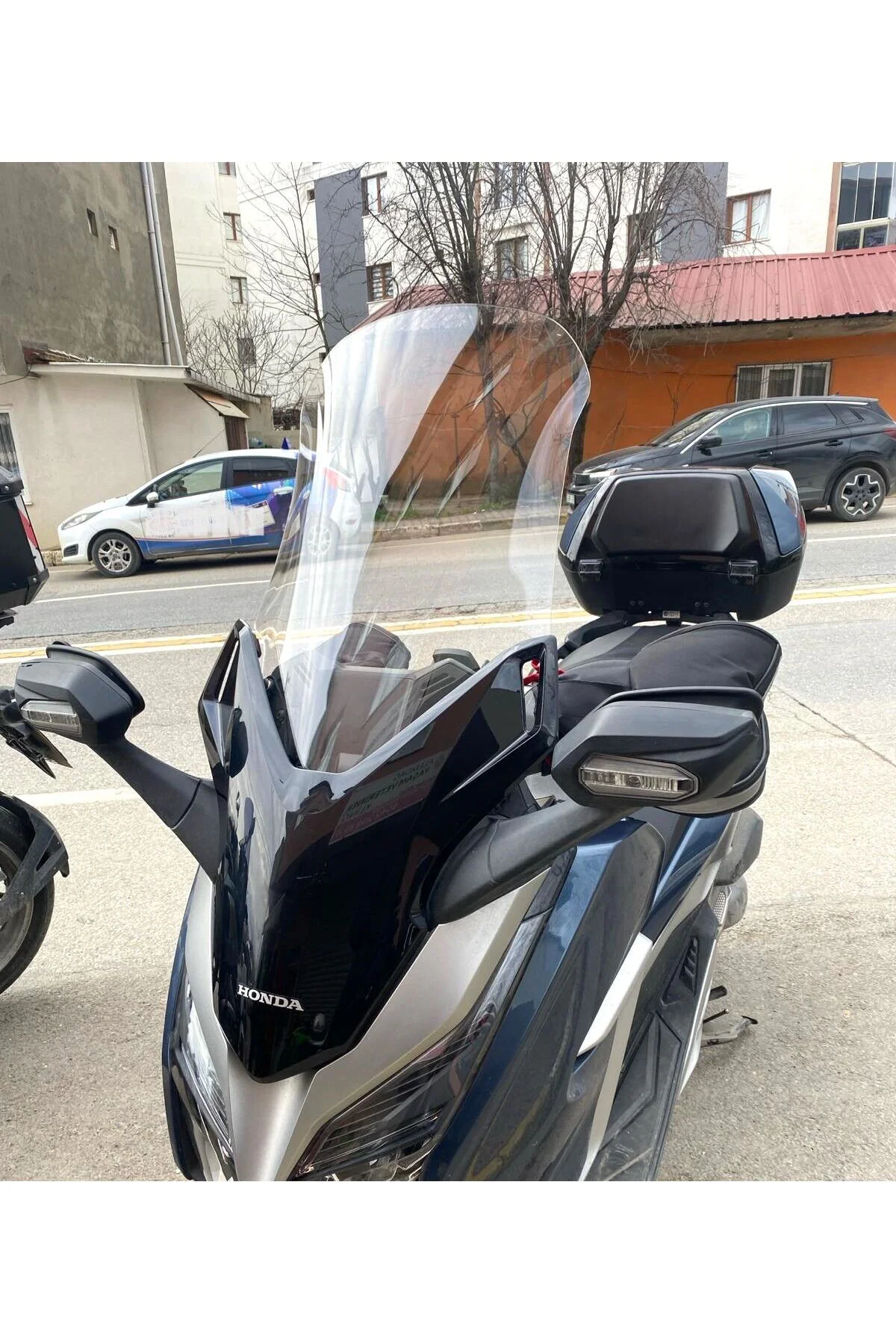Honda Forza 250 Ön Cam 2018-2020 Model 58cm Şeffaf Renkli 4mm