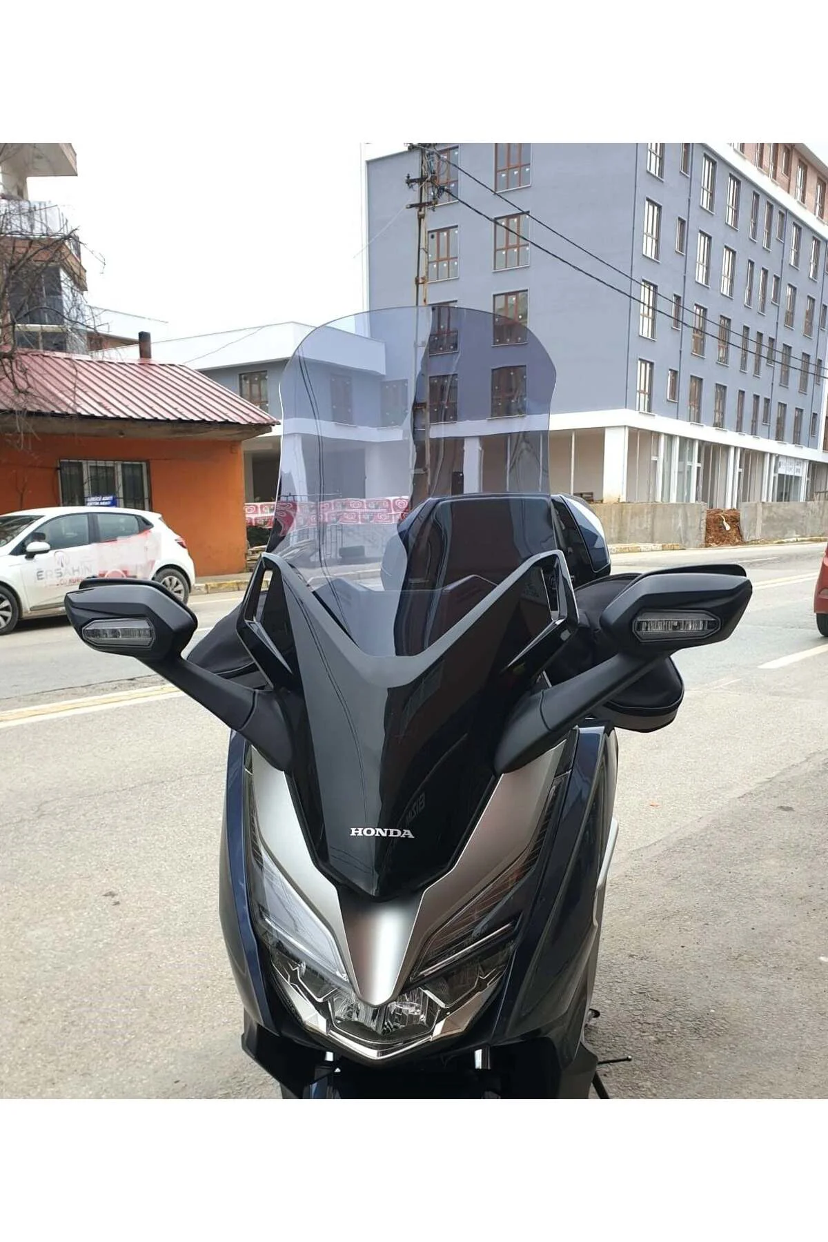Honda Forza 250 Ön Cam 2018-2020 Model 58cm Füme Renkli 4mm