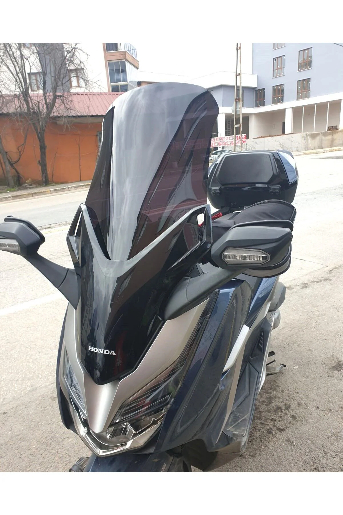 Honda Forza 250 Ön Cam 2018-2020 Model 58cm Siyah Renkli 4mm YOKT