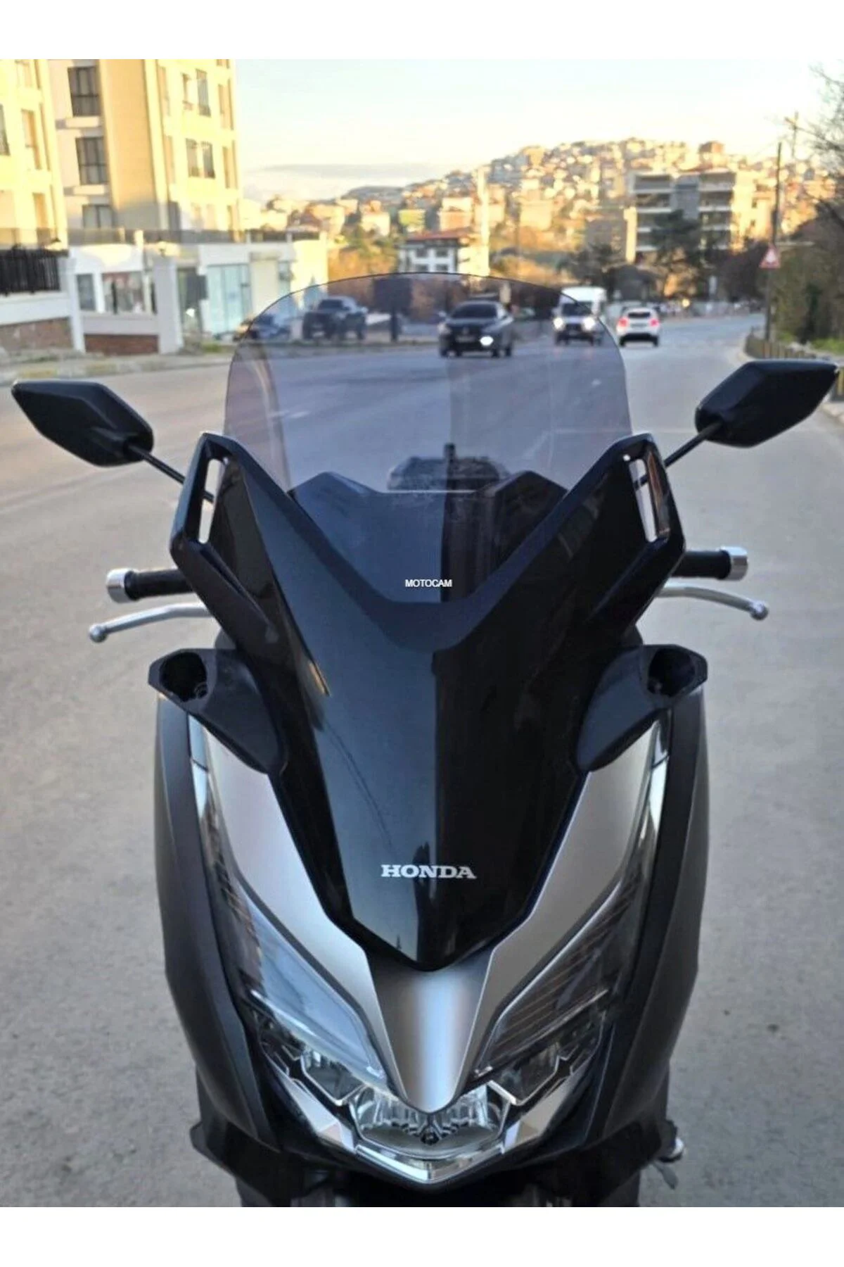 Honda Forza 250 Ön Cam 2018-2020 Model 47cm Füme Renkli 4mm