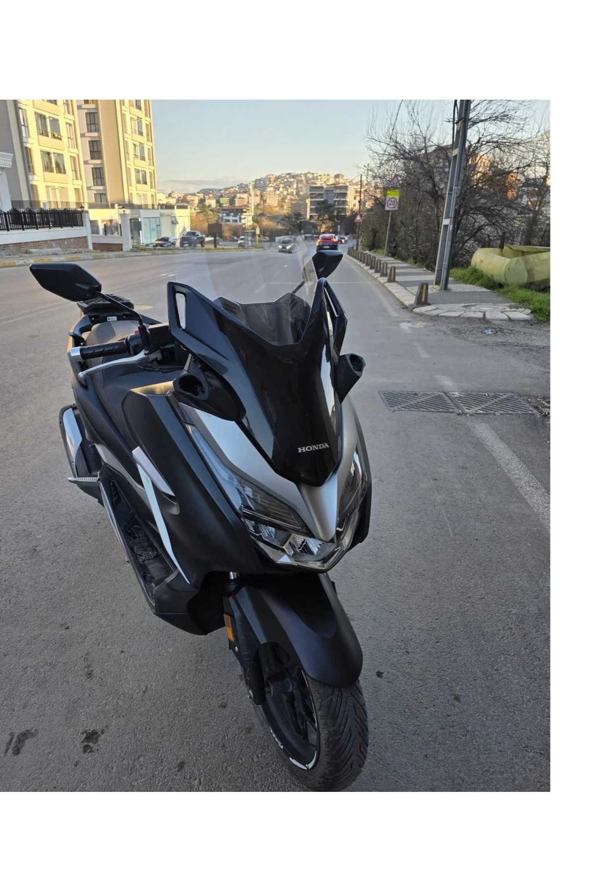 Honda Forza 250 Ön Cam 2018-2020 Model 47cm Şeffaf Renkli 4mm
