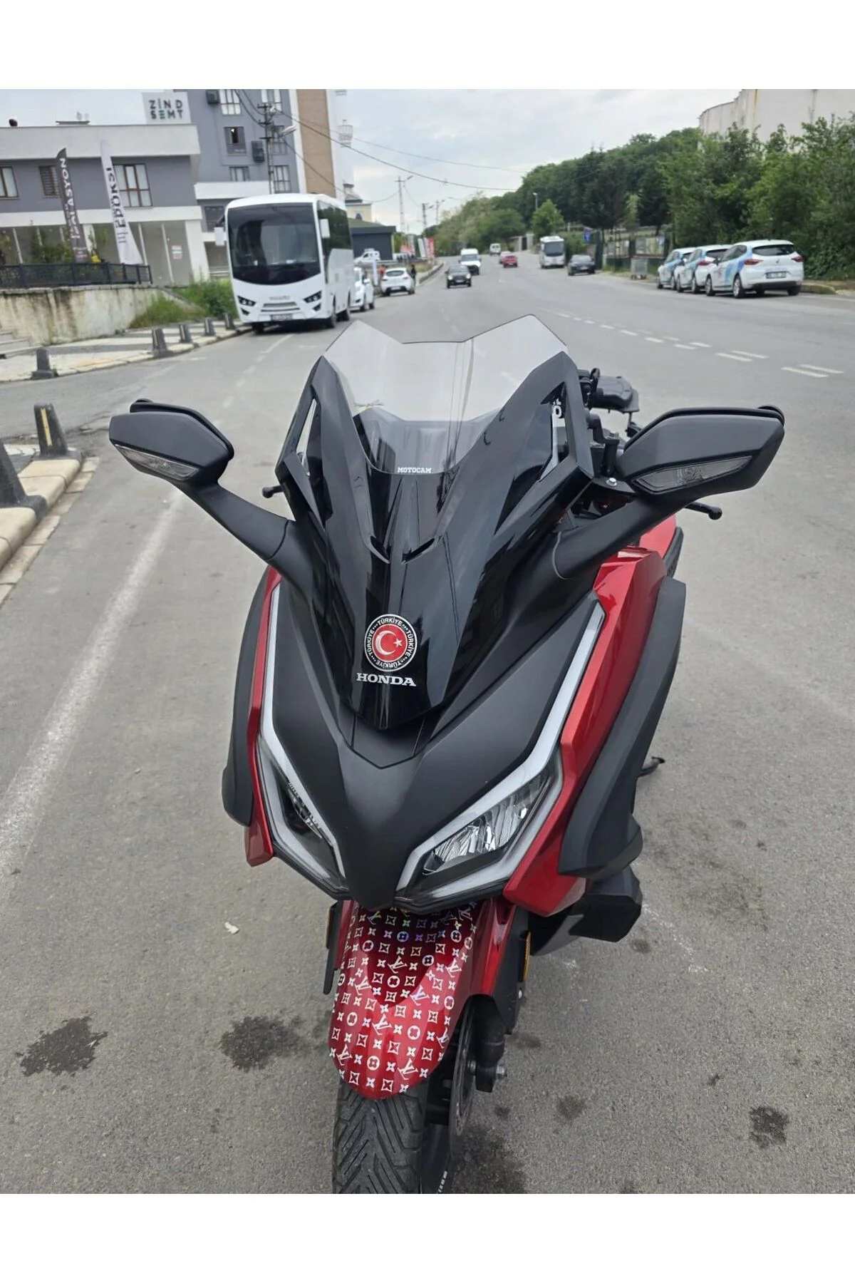 Honda Forza 250 Ön Cam 2018-2020 Model 43cm Şeffaf Renkli 4mm