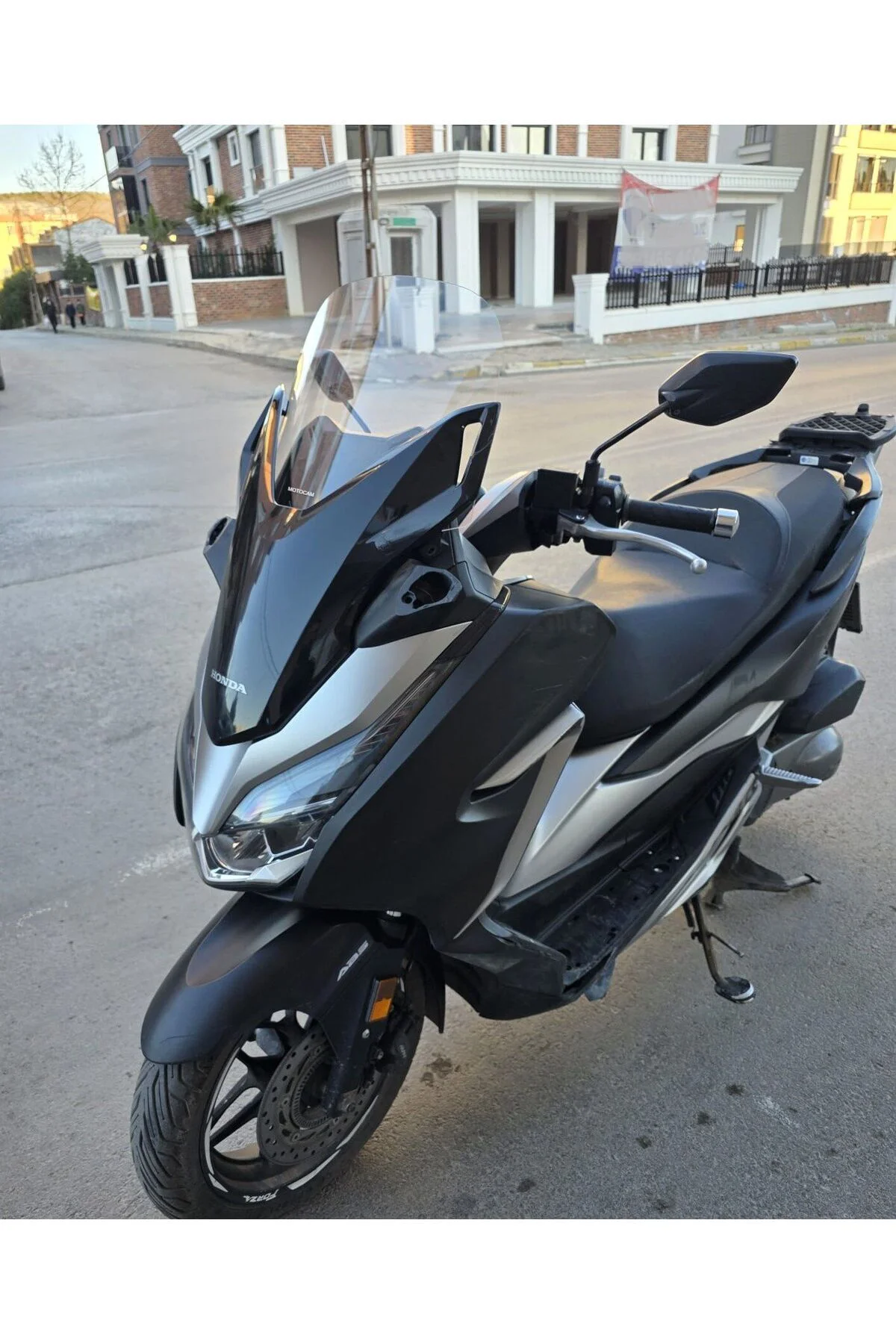 Honda Forza 250 Ön Cam 2018-2020 Model 47cm Şeffaf Renkli 4mm