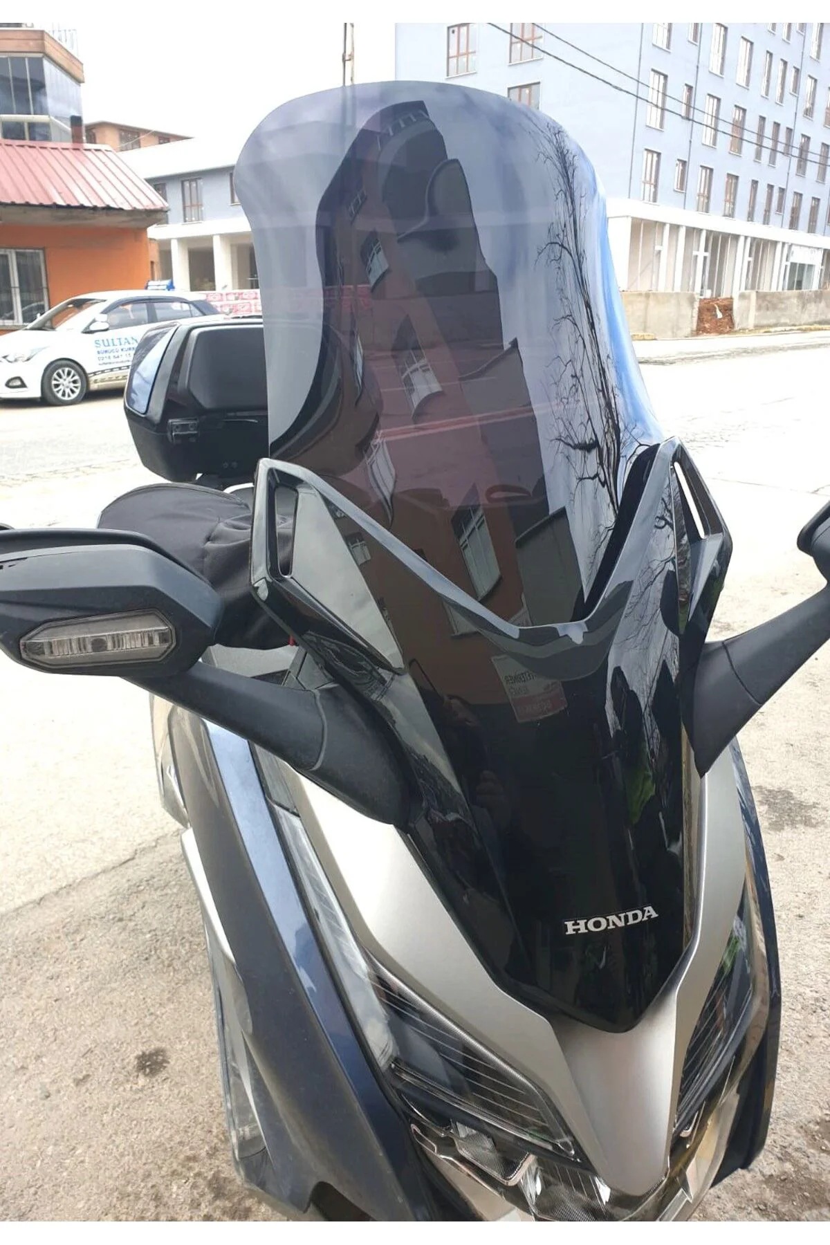 Honda Forza 250 Ön Cam 2018-2020 Model 58cm Siyah Renkli 4mm YOKT