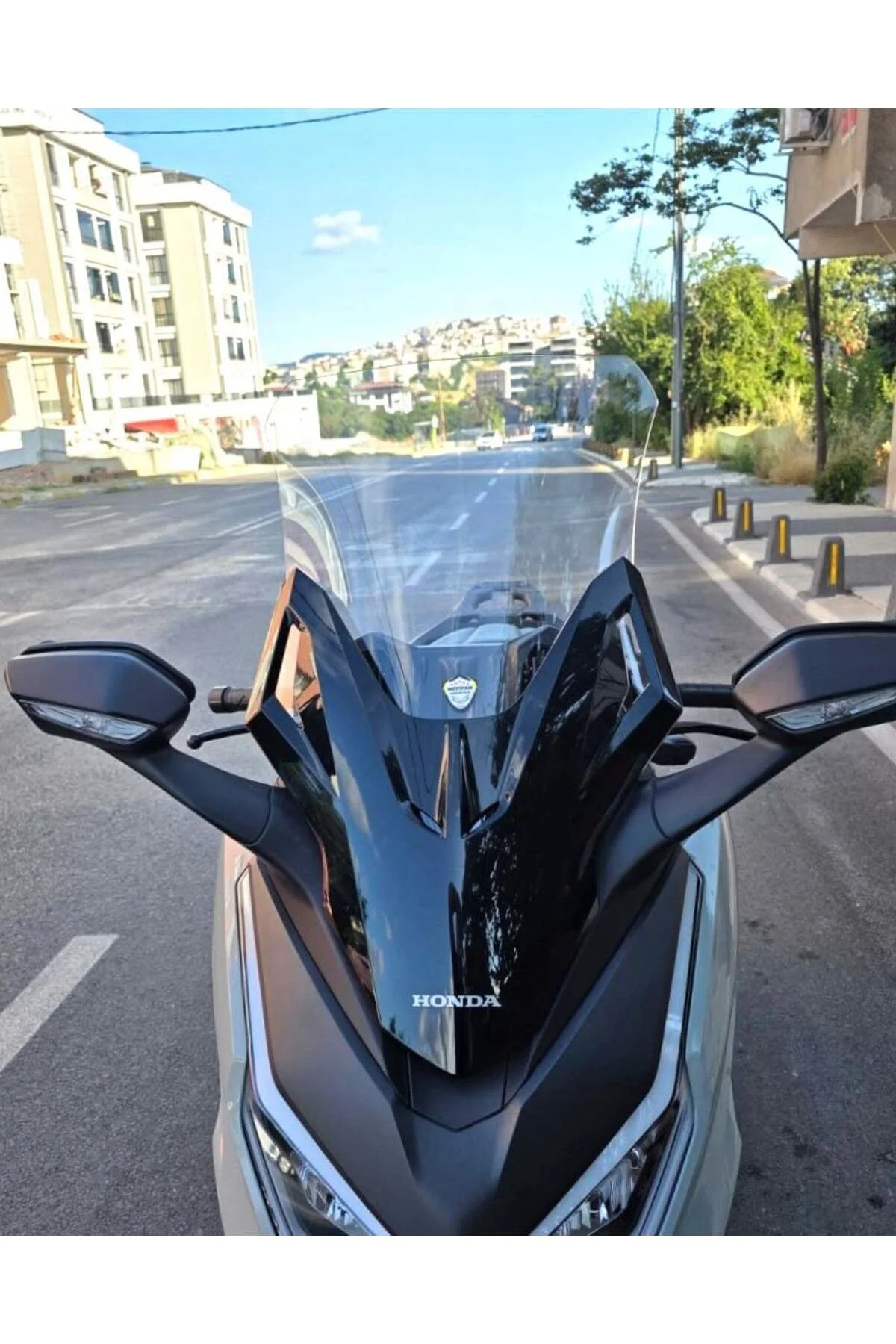 Honda Forza 250 Ön Cam 2021-2026 Model 60cm Şeffaf Renkli 4mm UZU