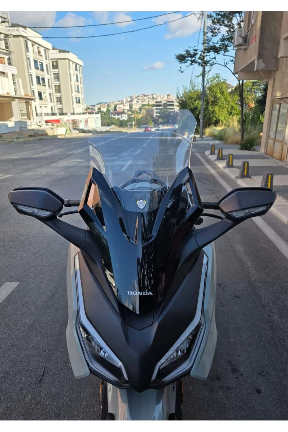 Honda Forza 250 Ön Cam 2021-2026 Model 60cm Şeffaf Renkli 4mm UZU
