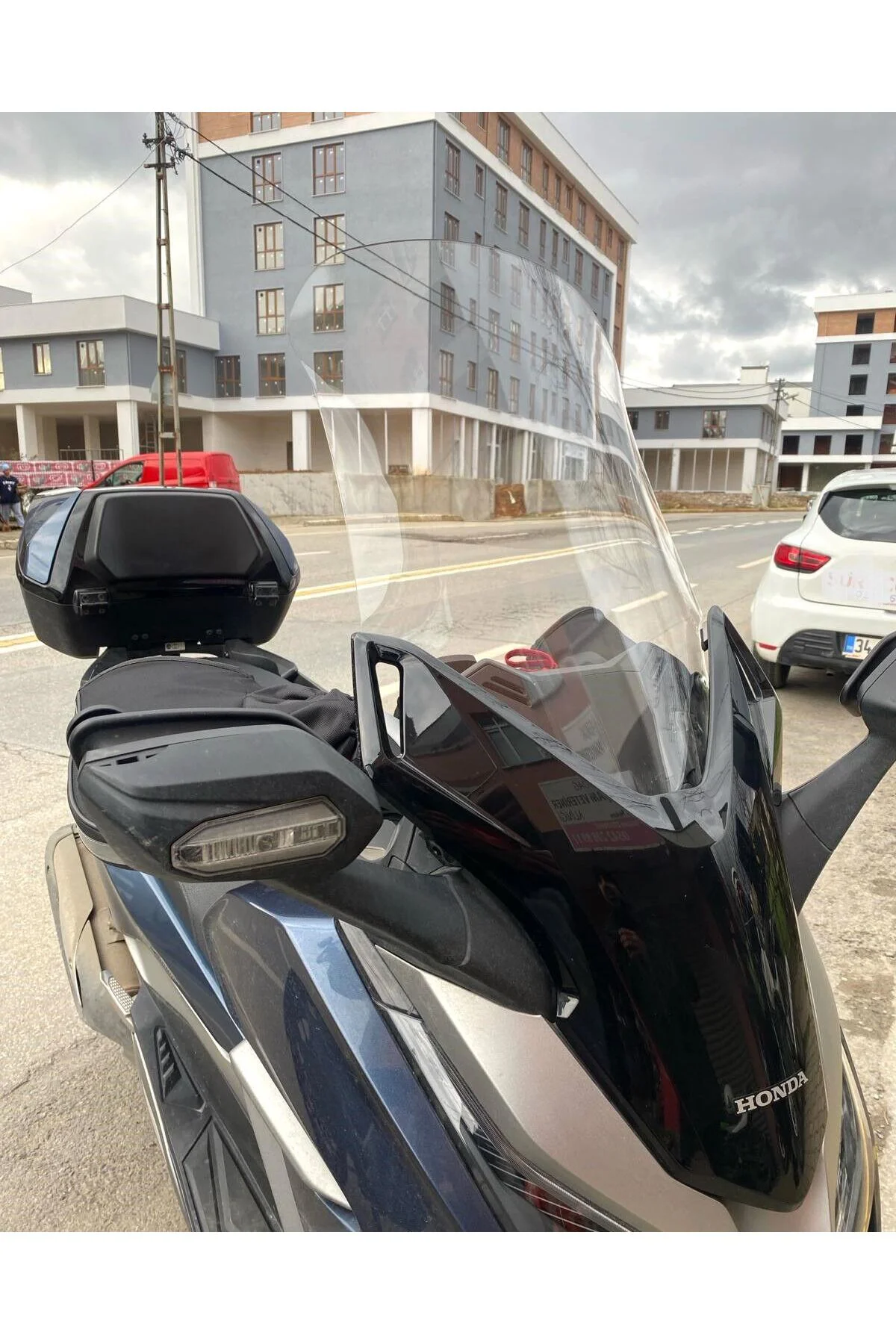 Honda Forza 250 Ön Cam 2018-2020 Model 58cm Şeffaf Renkli 4mm